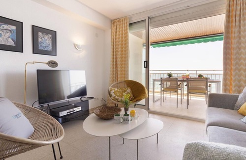La Pineda Appartement | Appartement en bord de mer avec terrasse, climatisation et WiFi à La Pineda