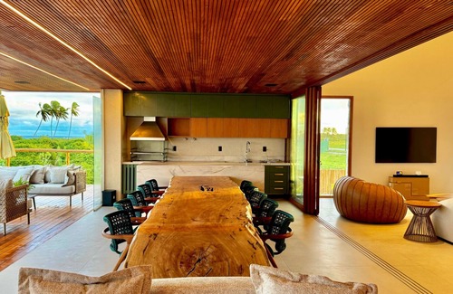 Barra do Jacuipe Maison | Beachfront Mansion (Beachfront) with 8 Suites in the Alphaville Guarajuba Condominium