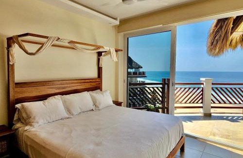 San Pedro Mixtepec Appartement | Beachfront in a peaceful Resort 8mi from Puerto Escondido