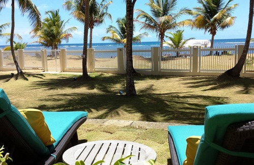 Solimar Copropriété | La plage Jardin niveau privé Oasis