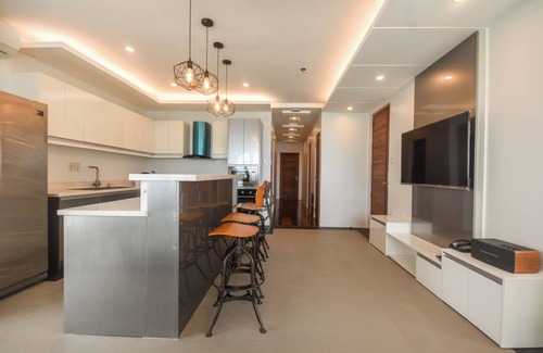 Aklan Province Station Balnéaire | Beachfront Penthouse 3-BR resort in Boracay Island with private dip pool