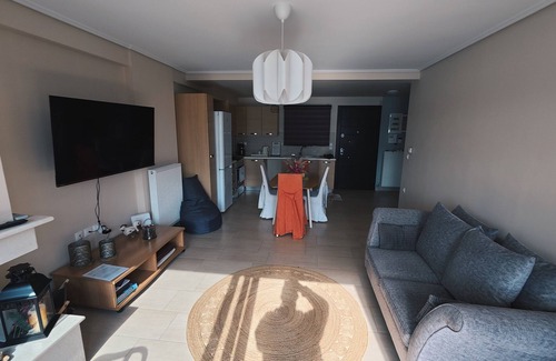 Lefkandi Copropriété | Beachfront Penthouse with Seaview