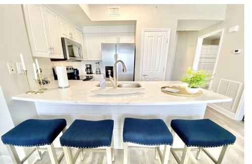 West Panama City Beach Copropriété | ☀️Beachfront-Pool+Hot Tub-Fab Amenities-Celadon 405☀️