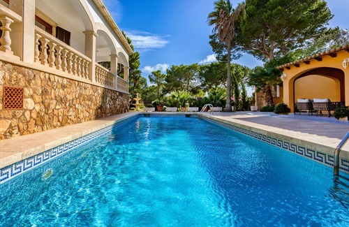 Cala Santany Villa | Beachfront Tower holiday house with pool just 300 m from Cala Santanyi beach