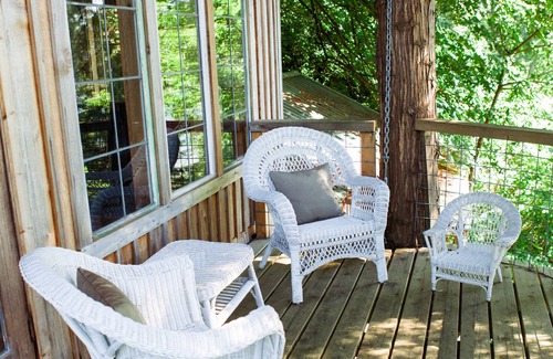 South Colby Cabine | Cabane dans les arbres au bord de la plage au cœur de Puget Sound