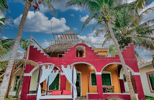 El Cuyo Appartement | Beachfront with your private terrace overlooking the ocean