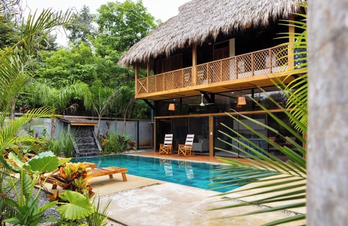 Avellanas Beach Maison | Beachside Property, Pool, Sleeps 28, Surfers Dream, 100 steps to the Beach.