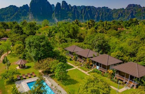 Vang Vieng Station Balnéaire | Bearlinbungalow