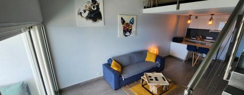 Marigot Appartement | Beau duplex vue mer avec piscine et accès plage