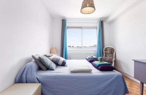 Patte d'Oie Appartement | ❤️BEAU T3 meublé proche centre 2 à 8 personnes.Parking,ascenseur