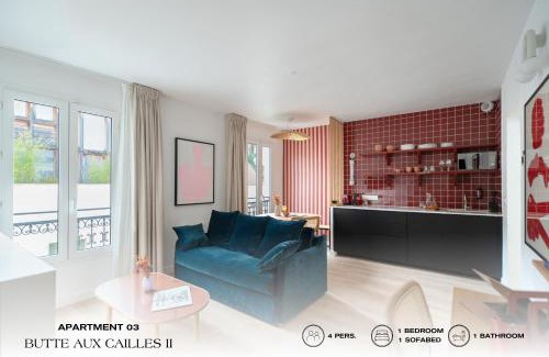 Butte-aux-Cailles Appartement | Beauquartier - Butte aux Cailles II