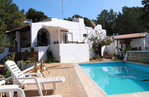 Sant Antoni de Portmany Maison | Belle villa de 3 chambres avec appartement privé et piscine privée à proximité des plages