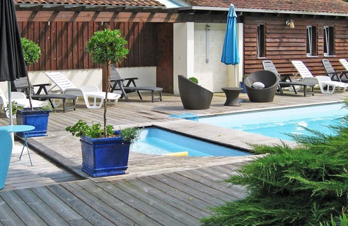 Saint-Vincent-de-Paul Maison | Maison de vacances privée avec climatisation, piscine privée, WIFI, TV, terrasse, parking