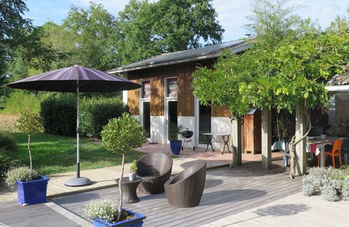 Saint-Vincent-de-Paul Maison | Maison de vacances privée avec climatisation, piscine privée, WIFI, TV, terrasse, parking