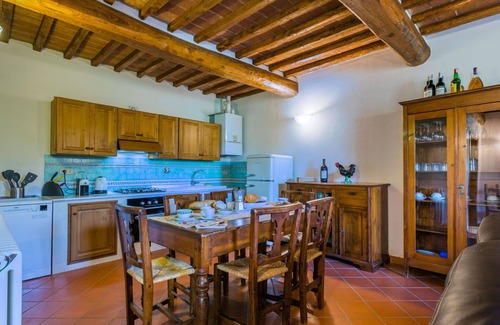 Castellina in Chianti Villa | Maison de vacances privée avec piscine privée, climatisation, WIFI, TV, patio, vue panoramique