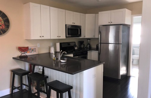 Bradley Beach Appartement | BEAU 2 BR Location de plage, comprend laveuse / sécheuse