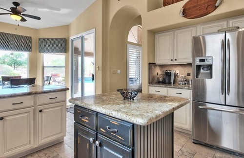 Tatum Ranch Maison | Belle maison de 4 BR dans une communauté privée avec piscine chauffée! Entertainers Paradise!