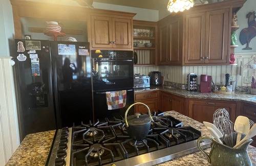 Meredith Maison | Beautiful Adirondack home faces west with huge sun deck and sleeps 10