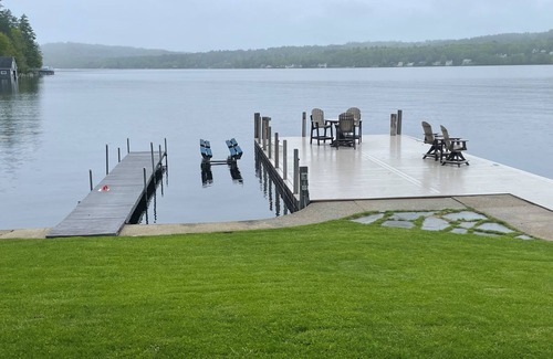 Meredith Maison | Beautiful Adirondack home faces west with huge sun deck and sleeps 10