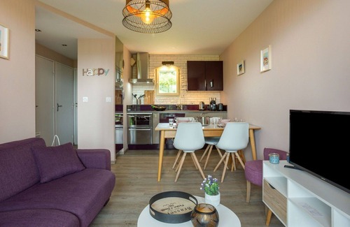 Benerville-sur-Mer Appartement | Agréable appartement pour 4 personnes avec WIFI, TV et balcon