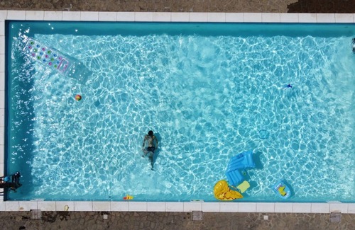 Poggiarello Villa | Joli appartement dans une maison de vacances avec piscine, climatisation, TV, près de Sienne