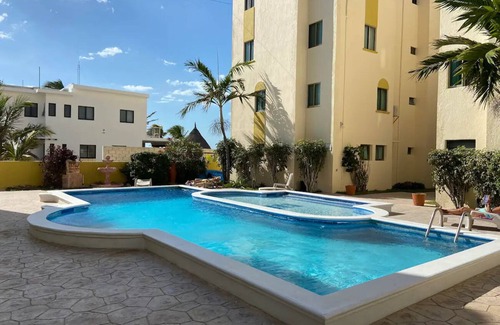 Chicxulub Puerto Appartement | Beautiful Apartment in Front of the Sea/Weekly and monthly discounts available!