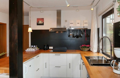 Frankenau Maison | Joli appartement dans une maison de vacances avec WIFI, TV, terrasse et animaux admis