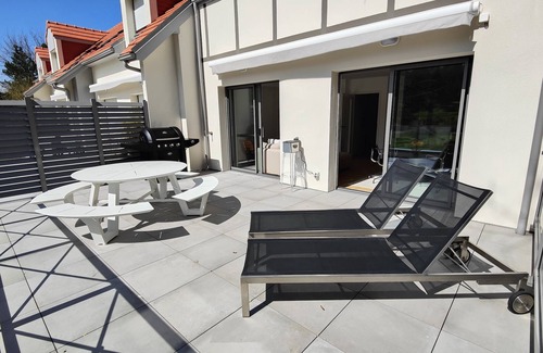 Neufchatel-Hardelot Maison | Beautiful apartment with direct view on the Les Dunes Hardelot golf course.