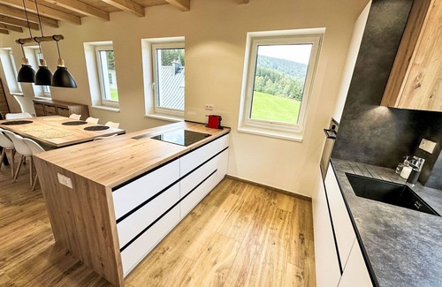 Smrzovka Appartement | Bel appartement pour 12 personnes avec WIFI, TV et terrasse
