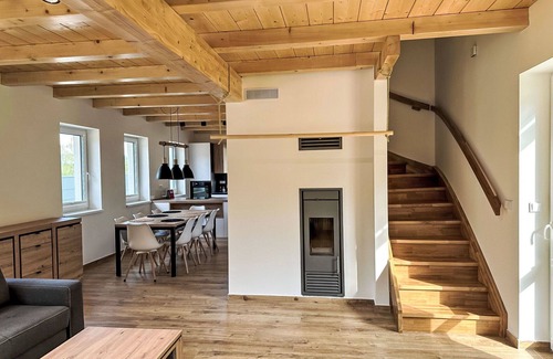 Smrzovka Appartement | Bel appartement pour 12 personnes avec WIFI, TV et terrasse