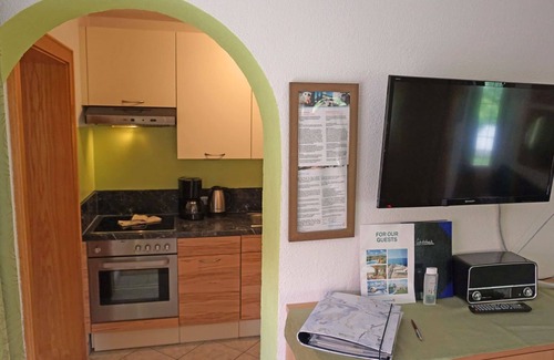 Fliess Appartement | Joli appartement pour 5 personnes avec WIFI, TV, terrasse et animaux admis