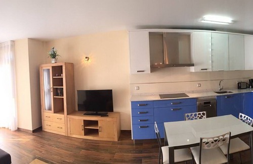 Campoo de Yuso Appartement | Appartement-Douche-Vue sur Lac