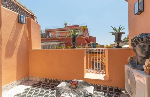 Rome Province Appartement | Joli appartement pour 3 personnes avec WIFI, climatisation et terrasse