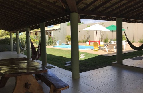 Barra do Jacuipe Maison | Belle maison de plage avec piscine à 200m de la plage de Jacuipe, copropriété fermée