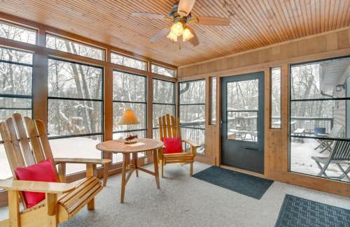 Crosslake Maison | Beautiful Breezy Point Home with Beach and Dock!