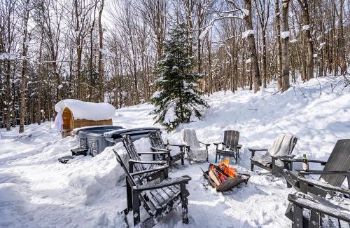 Ellicottville Chalet De Ski | Beautiful chalet on 5 acres - 2 min to Village! Hot-Tub, Sauna, Fire Pit!