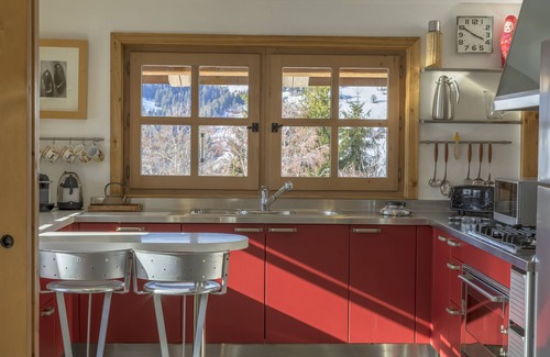 Megeve Chalet De Ski | CHALET SUR LES PISTES - LE CARIBOU - MEGEVE (SECTEUR TELECABINE ROCHEBRUNE)