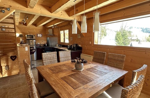 La Giettaz Chalet De Ski | Magnifique chalet avec vue exceptionnelle 8-10 PERSONNES