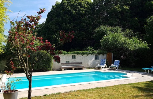 Moult-Chicheboville Maison | belle maison campagne avec piscine chauffé, jardin clos, mer 18 km