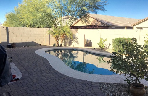 Maricopa Maison | Beautiful Vacation Cozy Home avec piscine chauffée