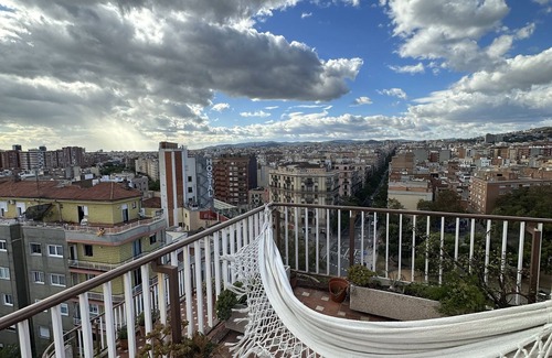 Sants Appartement | Beautiful flat in Barcelona with amazing terrace and views, super well located.
