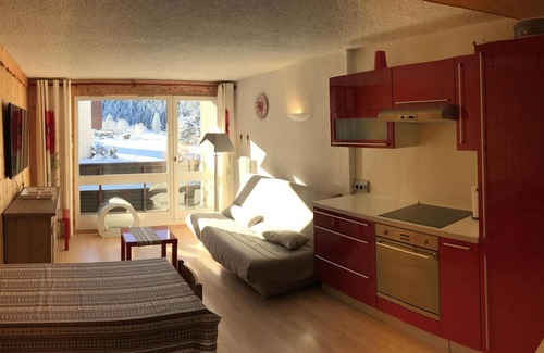 Correncon-en-Vercors Appartement | Magnifique 2 pièces avec coin nuit, balcons sud, au pied des pistes de Corrençon-en-Vercors