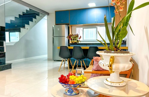 Boituva Appartement | BEAUTIFUL FULL DUPLEX APARTMENT, WITH GOURMET AREA + HOME OFFICE