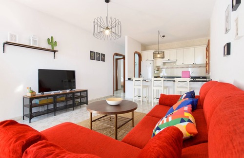 Playa Honda Maison | Belle maison de vacances "Salitre" près de la plage avec Wi-Fi, balcon et terrasse