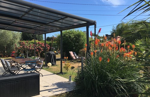 Concarneau Maison | BEAUTIFUL HOLIDAY HOUSE, 150 m z. SEA u. 600 m z. SAND BEACH, 600sqm GARDEN