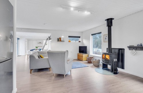 Farvang Maison | Belle maison à Fårvang avec sauna