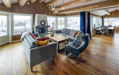 Fla Municipality Maison | Beautiful Home In Flå With Sauna