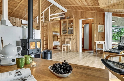Fjellerup Strand Maison | Belle maison à Glesborg avec sauna