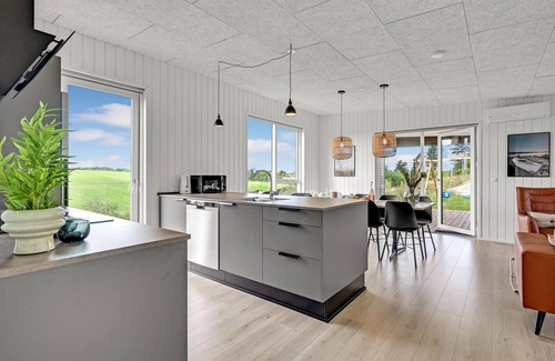 Hjarbæk Maison | Belle maison à Løgstrup avec cuisine