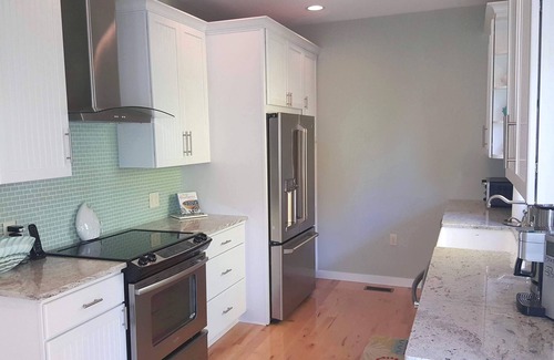Standish Maison | Beautiful home on Sebago Lake Basin with expansive yard and sandy beach!